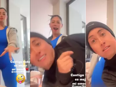 Christian Cueva estara celoso de Pamela Franco