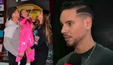 Anthony Aranda toma fotos a Melissa Paredes con Rodrigo Cuba y su hija como familia.