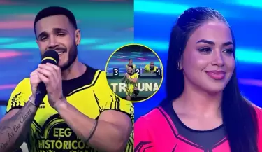 Mario Irivarren se arrodill para cantar en 'EEG'