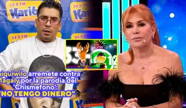 Chiquiwilo responde a Magaly por msica del 'Chismefono'