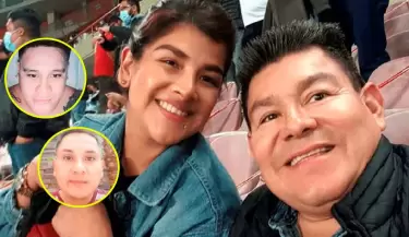 Dos hombres hablan de aventura amorosa con la pareja de Dilbert Aguilar