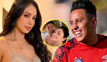 Pamela Franco y Christian Cueva se lucen muy enamorados en jacuzzi