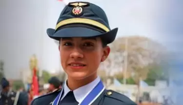 La Marina de Guerra hall cuerpo de Ashley Vargas.