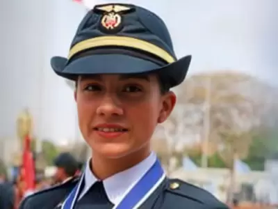 La Marina de Guerra hall cuerpo de Ashley Vargas.