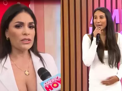 Evelyn Vela y Samahara pelean en Amrica Hoy