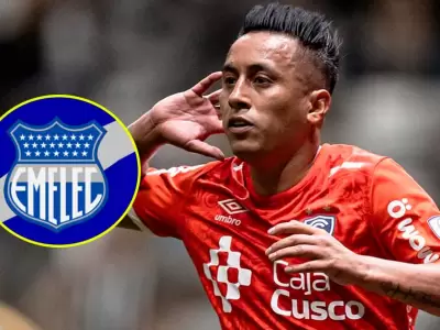 Presidente de Emelec afirma que Christian Cueva est a un paso de ser presentado oficialmente