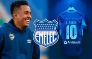 ES OFICIAL! Christian Cueva es presentado por Emelec en Ecuador: "El nuevo 10 del bombillo"