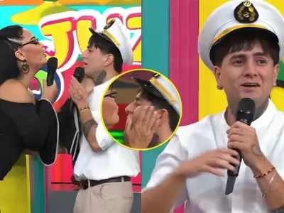 Streamer 'Diealis' y Mariella Zanetti protagonizan peculiar momento.