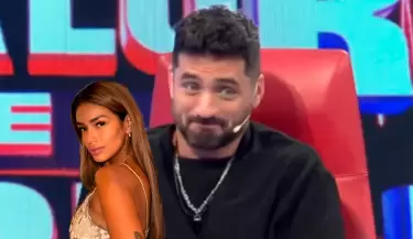 Pablo Heredia confiesa que se bes con Shirley Arica en una reunin privada.