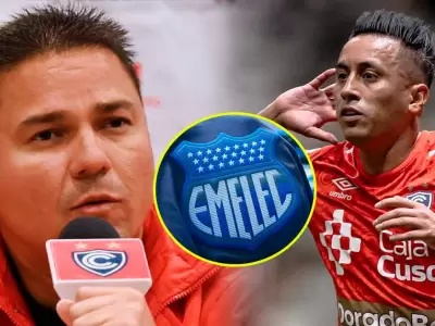 Cienciano iniciar medidas legales contra Emelec por Cueva ante la FIFA