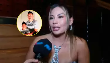 Pamela Lpez pide respeto a Christian Cueva si quiere visitar a su hijo.