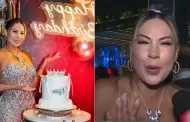 ¡Qué fuerte! Pamela López echó a reporteros que la grabaron pasada de copas en su cumpleaños