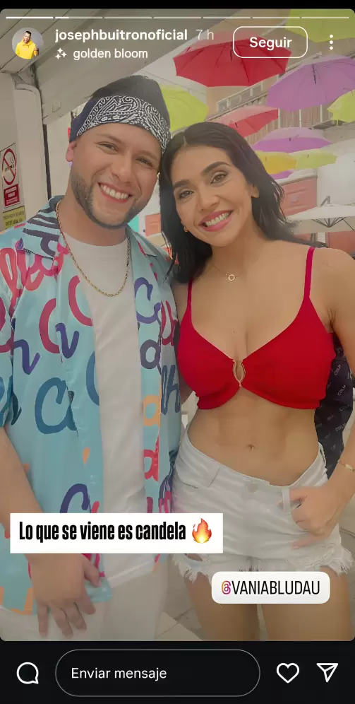 Vania Bludau con Joseph Buitrn de la Combinacin de la Habana.