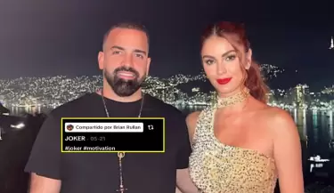 Brian Rullan comparte indirecta en redes sociales.