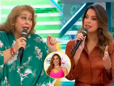 Mam de Milett Figueroa le pone el parche a Valeria Piazza.