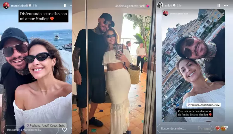 Historia de Marcelo Tinelli y Milett