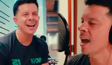 Mario Hart canta por primera vez cumbia y anuncia el estreno de "Noche pa' los dos"