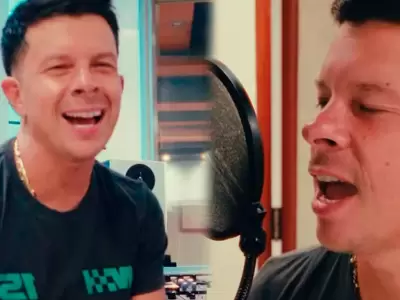 Mario Hart canta por primera vez cumbia y anuncia el estreno de "Noche pa' los dos"