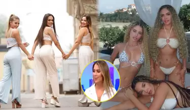 La 'Chama' afirma que Flavia Laos, Ale Fuller y Mayra Goi compartan galanes.