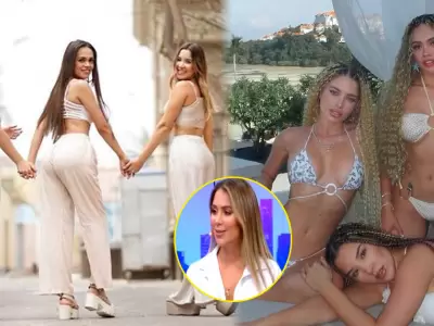 La 'Chama' afirma que Flavia Laos, Ale Fuller y Mayra Goñi compartían galanes.