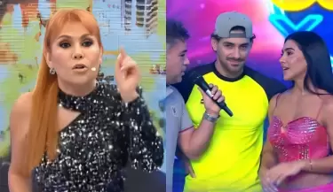 Magaly Medina sobre coqueto de Austin Palao y Vania Bludau.