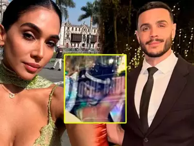 Exponen foto de Vania Bludau y Mario Irivarren abrazados en la boda