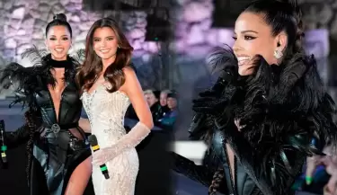 Luciana Fuster se luce como conductora en la preliminar de Miss Per 2025