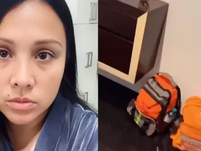 Tula Rodrguez reaccion al temblor.