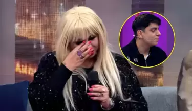 Susy Daz se quiebra al hablar de su padre bilogico.