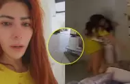 Milena Zrate revel vdeo del preciso momento del temblor y llora al ver daos en su casa: "Fueron momentos terribles"