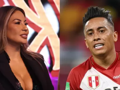 Pamela Lpez lanza dardo contra Christian Cueva por el Da del Padre