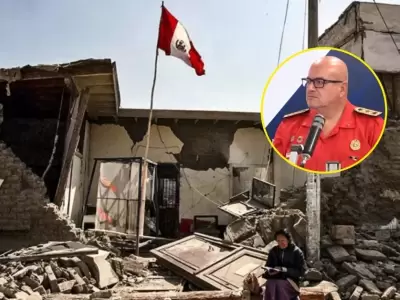 Terremoto de 8 grados en Lima durara 5 minutos advierte el Cuerpo de Bomberos.