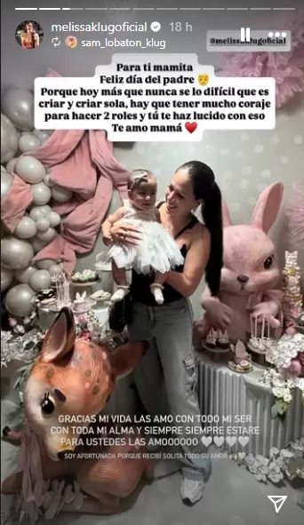 Samahara saluda a Melissa Klug