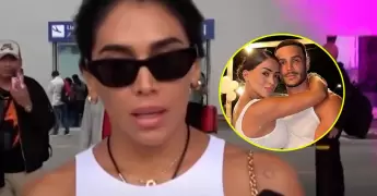 Laura Spoya fue captada de fiesta mientras Brian Rullan disfruta con sus hijos.