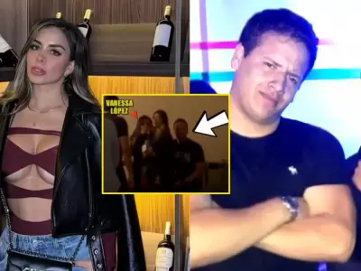 Vanessa Lpez fue captada con amigo de su expareja.