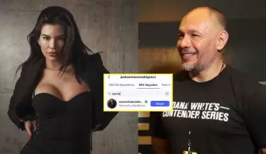 Jackson Mora sigui en redes a Samantha Batallanos.
