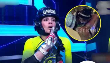 Alejandra se desliga de foto de Mario y Vania