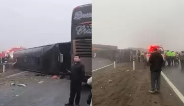 Accidente en Pasamayo deja un muerto y ms de 30 heridos