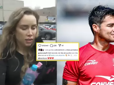 Ale Venturo y Rodrigo Cuba vuelven a interactuar en redes.