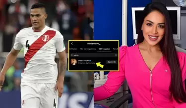 Onelia Molina y Anderson Santamara se siguen en redes.