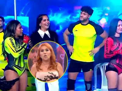 Karen Dejo deja en shock a Rosngela Espinoza por Fabio Agostini y Magaly comenta.