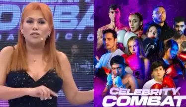 Magaly Medina critica al 'Celebrity Combat'.