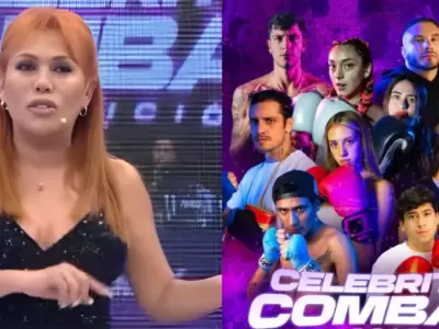 Magaly Medina critica al 'Celebrity Combat'.
