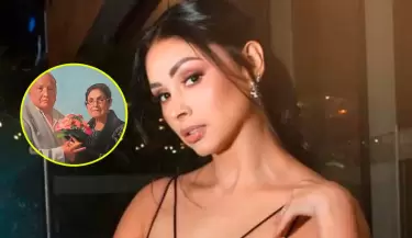 Pamela Franco se apoya en sus padres e hija