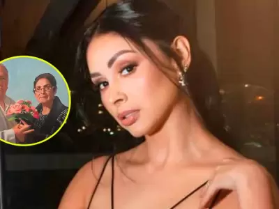 Pamela Franco se apoya en sus padres e hija