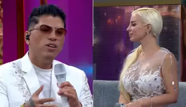 Dalia Durn chotea a John Kelvin EN VIVO