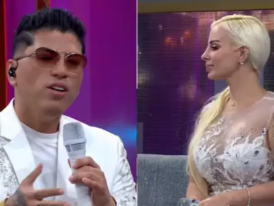 Dalia Durn chotea a John Kelvin EN VIVO