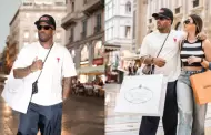 Louis Vuitton y Prada! Jefferson Farfn y Xiomy Kanashiro hacen shopping de lujo en Italia