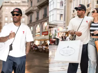 Jefferson Farfn y Xiomy Kanashiro hacen shopping de lujo