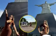 Darinka Ramrez sorprende con lujoso viaje a Brasil: sobrevol Ro de Janeiro en helicptero